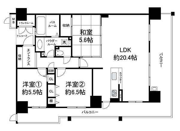 間取り：327002987323