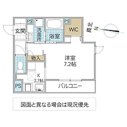 Maison de Calme 103号室 1階1Kの間取り