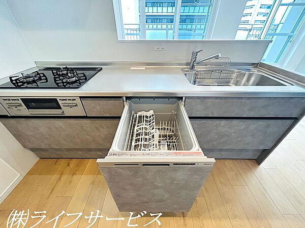 キッチン／食器洗浄乾燥機付でお片付けもらくらく！