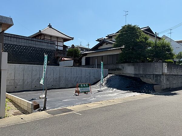 検査済み擁壁工事済です