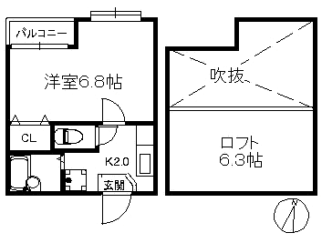 同じ建物の物件間取り写真 - ID:240028594814