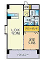 クラジューペール2階5.8万円