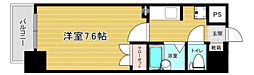リファレンス県庁口 1Kの間取図画像