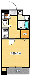 アストリア吉塚駅前 1Kの間取図画像