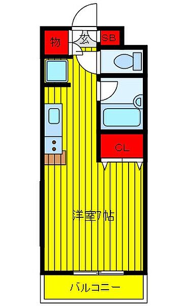 同じ建物の物件間取り写真 - ID:213101469372