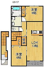 ヴァンテリュイソー 2階