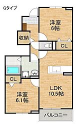 レスペランスI・II 1階