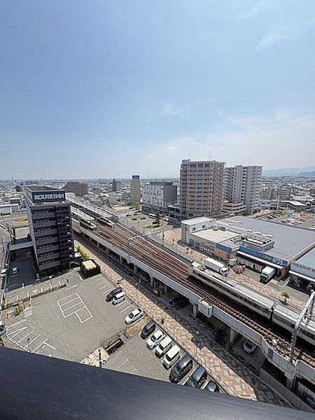バルコニーからの景色です♪