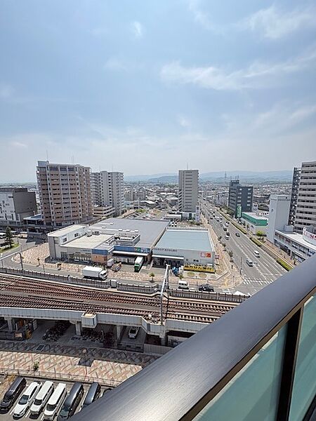 バルコニーからの景色です♪