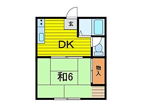 ハイツ清宮 205 ｜ 埼玉県さいたま市南区南浦和３丁目11-2（賃貸アパート1DK・2階・24.00㎡） その2