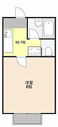 サンヨビル高林 1Kの間取図画像