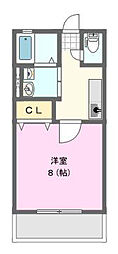 間取図画像 1K