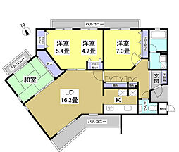 間取図画像 3LDK