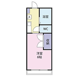 MK5 1Kの間取図画像