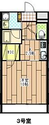 Prime City Place 1Kの間取図画像