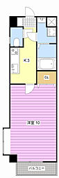 ParkAvenue 1Kの間取図画像