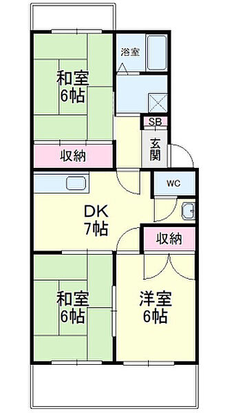 同じ建物の物件間取り写真 - ID:222016013696