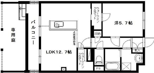 同じ建物の物件間取り写真 - ID:222016235834