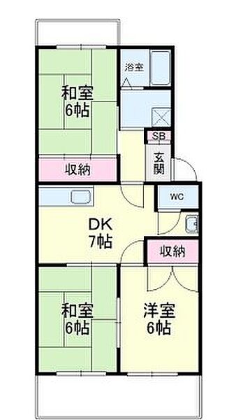 同じ建物の物件間取り写真 - ID:222016394430