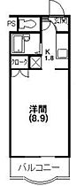 メゾントーマ 303 ｜ 静岡県浜松市中央区和地山３丁目（賃貸マンション1K・3階・22.96㎡） その2