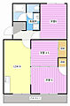 柳田マンション3階4.9万円