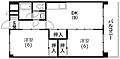 ファミール楊子4階4.5万円