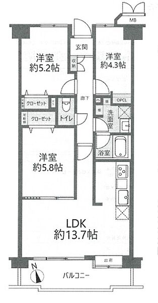 間取り：311002410896