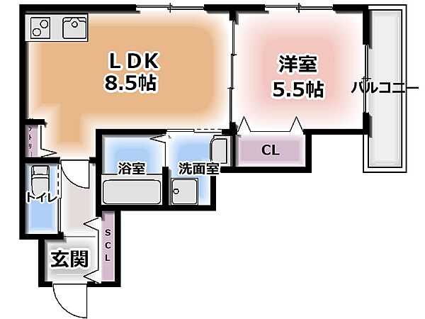 同じ建物の物件間取り写真 - ID:227079375263