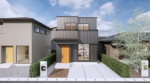 建物プラン例　建物価格：1950万円　建物面積：74ｍ2　別途、外構費用が発生します