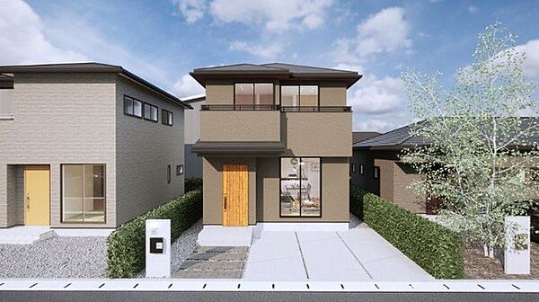 建物プラン例　建物価格：1950万円　建物面積：74ｍ2　別途、外構費用が発生します