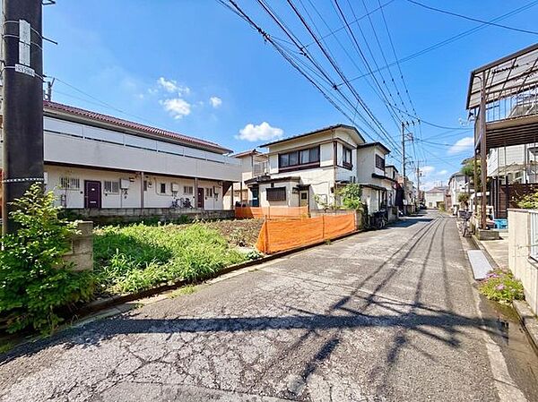 前面道路との繋がりです、ぜひ現地にて、実際の広さや開放感をお確かめください。