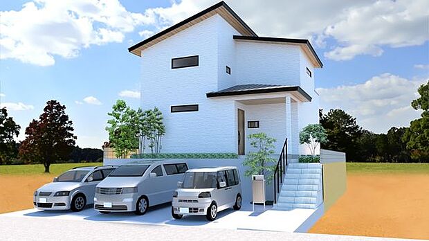 建物プラン例（外観パース)