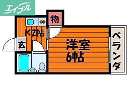 間取図画像 1K
