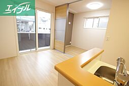 ウィング　Ａ棟 1階1LDKのリビング/ダイニング