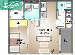 REGALEST Grace 高柳 2階