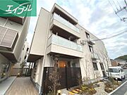 法界院駅より徒歩5分 築2年10ヶ月 3階建の賃貸物件