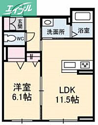 ブルーム津島福居 1階