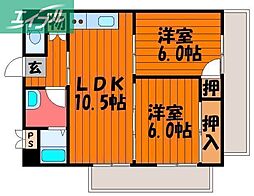 グリーンハイツ津島 4階