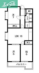 リビエール西坂 2階
