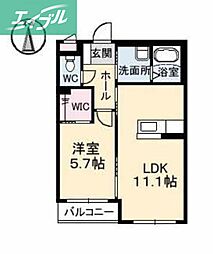 グランマスト高柳　Ｂ棟 1階/-