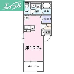 ル・シエル B 2階/-