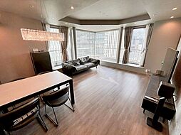 <ＶＥＣＳ>東京パークタワー　２１階　眺望良好な角住戸 2LDKのリビング/ダイニング