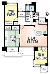 間取図画像 3LDK