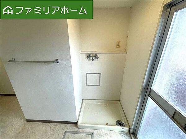 現地写真（2026年8月）洗面室にバルコニーあり