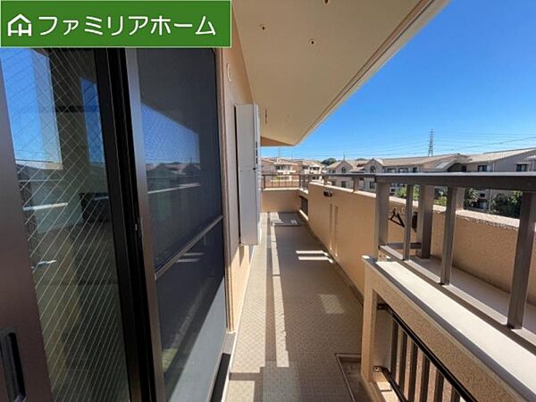 バルコニーです！