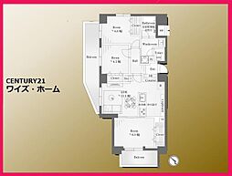 高井戸東パーク・ホームズ 3LDKの間取図画像