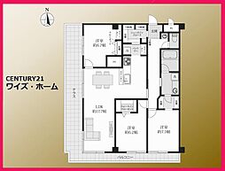 JR総武線 信濃町駅 徒歩7分 3LDKの間取り