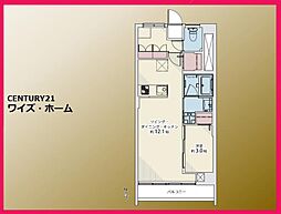 東京メトロ東西線 南砂町駅 徒歩13分 3LDKの間取り