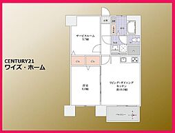 JR山手線 高田馬場駅 徒歩6分 1SLDKの間取り