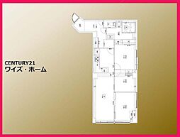 JR山手線 駒込駅 徒歩15分 3LDKの間取り